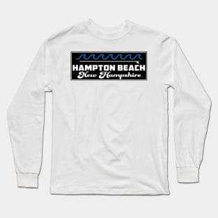 Hampton Beach New Hampshire Surf Surfing Long Sleeve T-Shirt